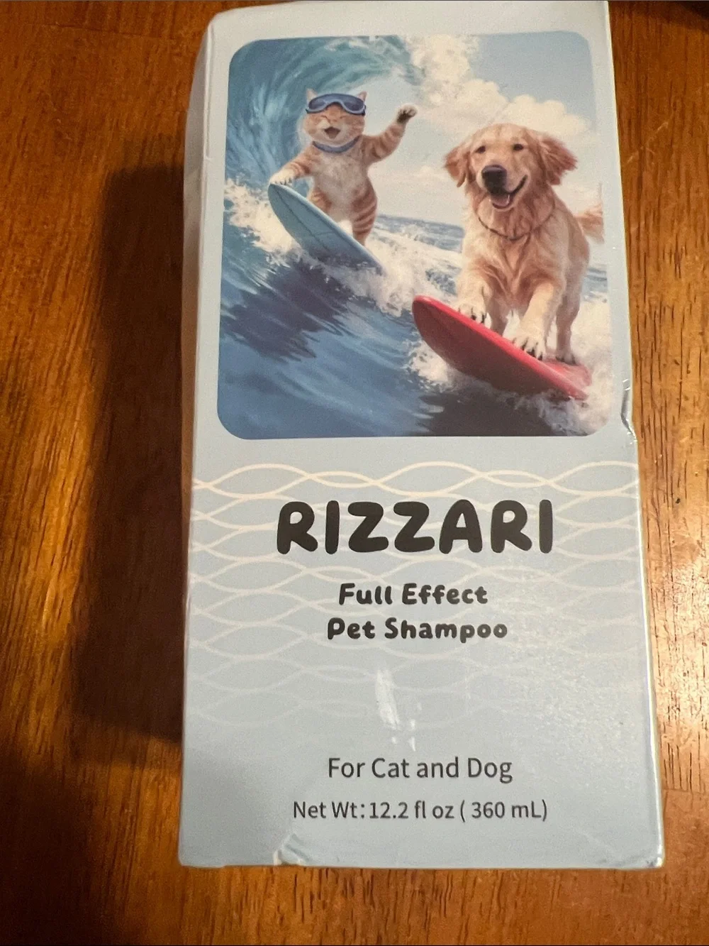 Full Effect Pet Shampoo - Light Blue - For Cats & Dogs